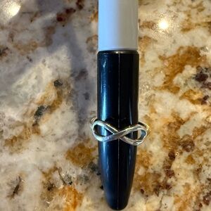 James Avery silver ring with Infinity Design